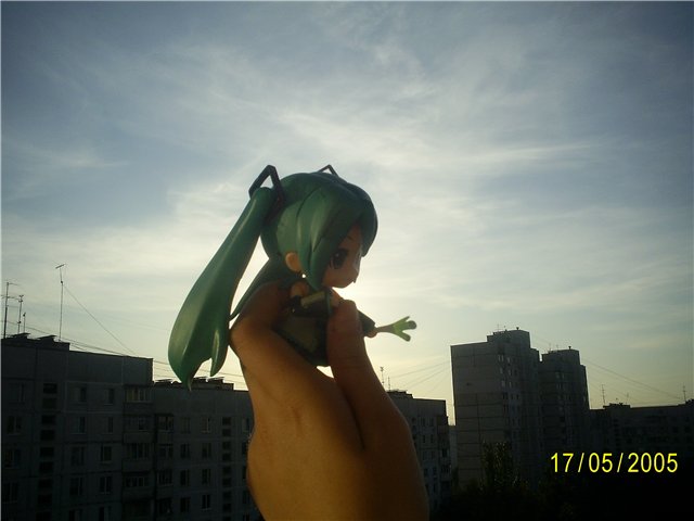 Hatsune Miku Vocaloid - (коллекционная куколка Мику Хатсунэ)