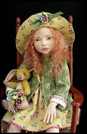 Чудо художница - Dale Zentner (dolls). Авторские куклы Дейл Зентнер