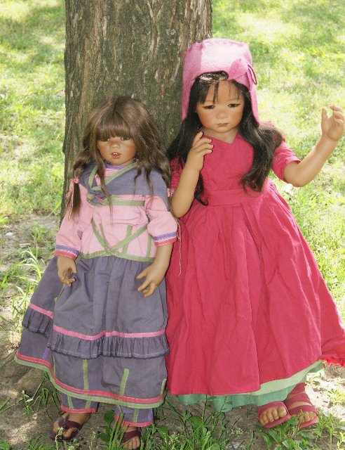 Теперь уже русские красавицы Tscharle и Munira от Аннет Химстедт (фото 3)