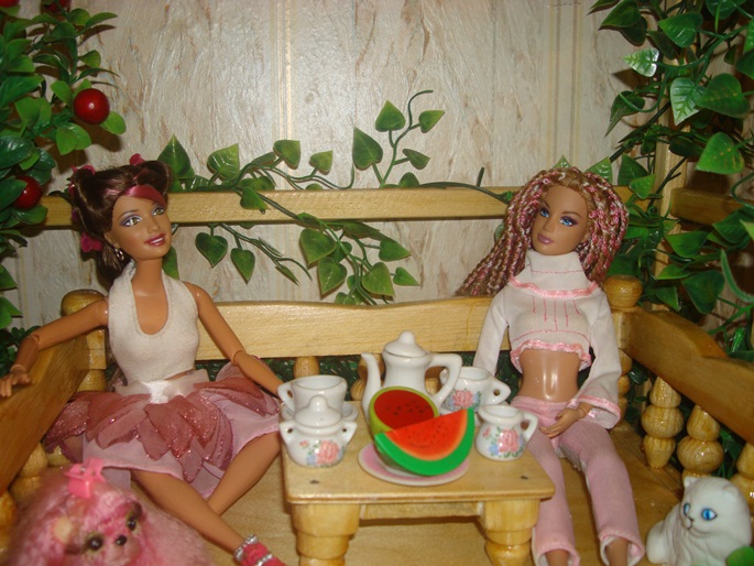 Мастер-класс: Беседка в восточном стиле для Лизы и Веры