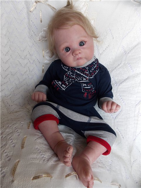 Котенок Савушка, мой забавный глазастик реборн. Детская Светланы Матляк