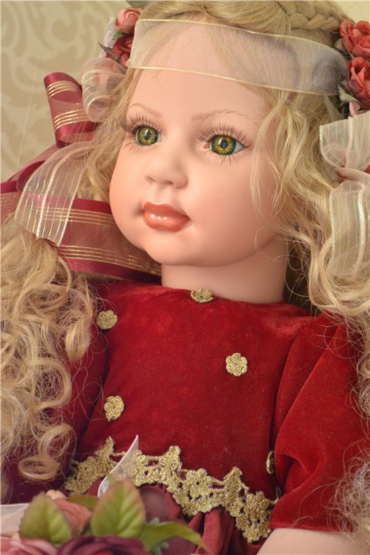 Мои первые куклы от Файзах Спанос - Молитва, Ангел и Чайная Роза (фото 4)