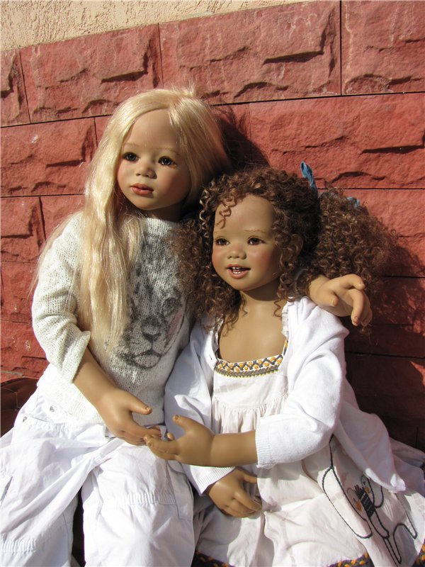 Вспоминая теплые дни. Полуденные танцы кукол Annette Himstedt