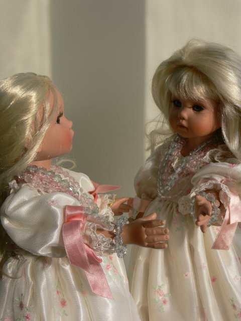 Ожившее отражение. Прелестные девочки Линды Рик