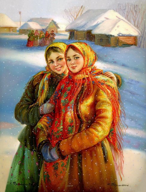 Усмотри тропинку в сказку или Здесь русский дух, здесь Русью пахнет. Федоскинская лаковая миниатюра