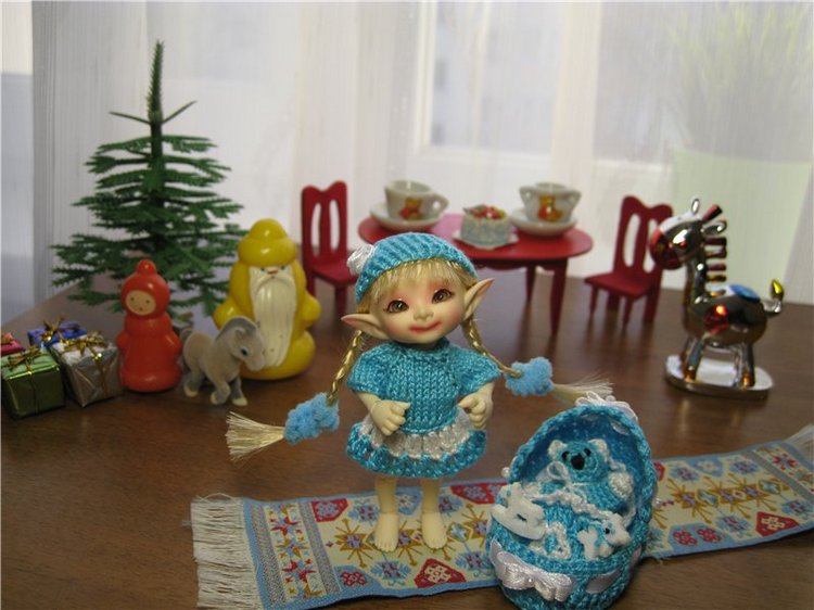 Новогодний подарок для подружки Луши