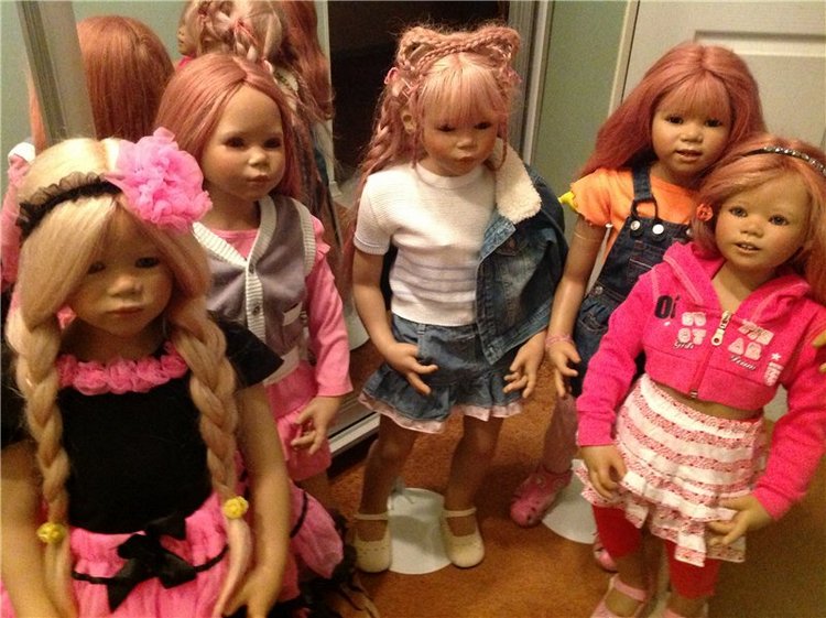 Мои Химочки заскучали — Куклы Annette Himstedt (Аннетт Химстедт): коллекционные (фото 10)