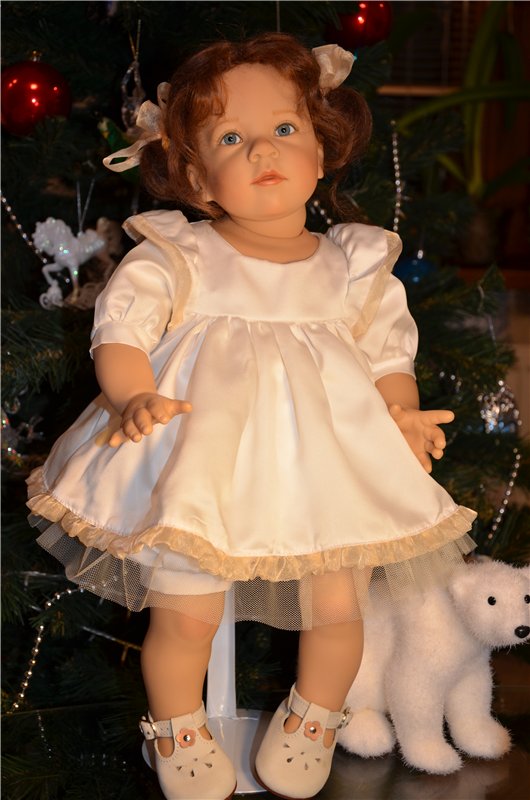 Новогодний подарочек! Кукла Фло Elisabeth Lindner (фото 10)