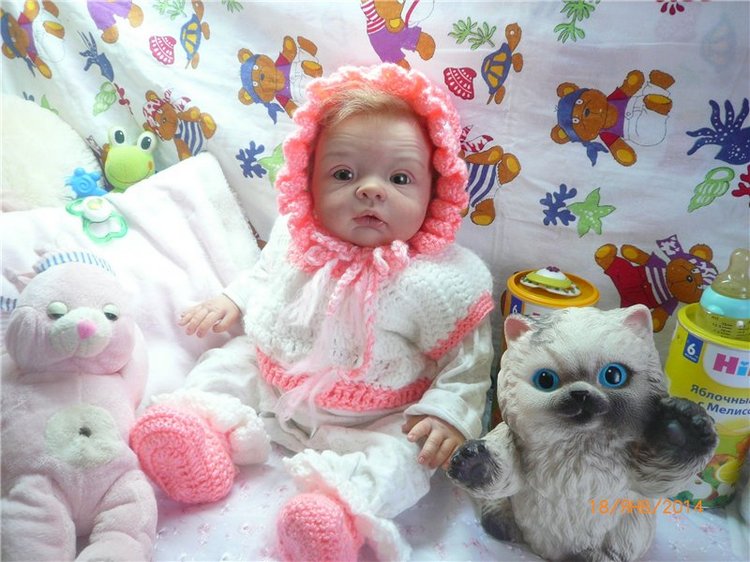 Моя нежная девочка Сонечка. Кукла реборн Светланы Преображенской (фото 5)