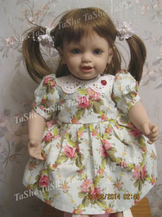 Утренние розы. Новое платье для куклы | Бэйбики Утренние розы. Новое платье для куклы
