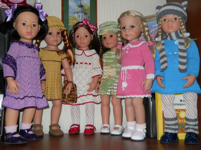 Новое платье Катюшки и наряды ее подруг