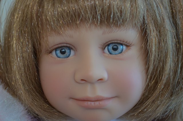 Такую вы точно не встречали, кукла Нели от Hiltrud Schwing (фото 5)