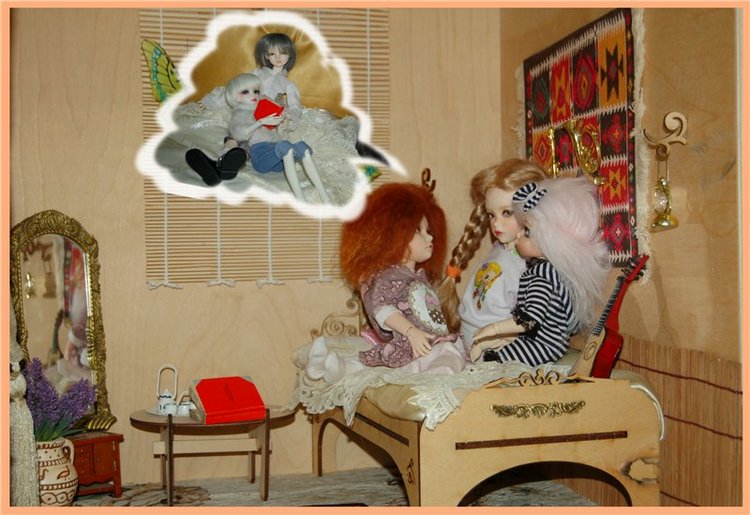 Пижамная вечеринка — Фотоистории с куклами BJD (БЖД): сериалы
