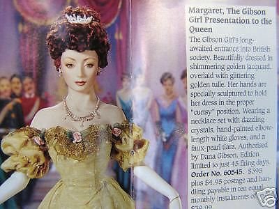Леди Маргарет "Презентация Королевы", фарфоровая кукла от Даны Гибсон для Franklin Mint | Бэйбики Леди Маргарет "Презентация Королевы", фарфоровая кукла от Даны Гибсон для Franklin Mint