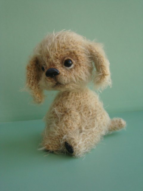 Щен. Авторская игрушка Ольги Чернухо (фото 8)