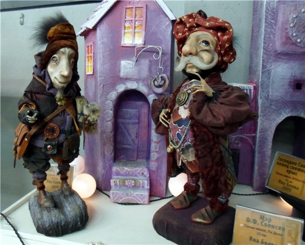 Выставка кукол "Весенний бал" на Ветошном 2014