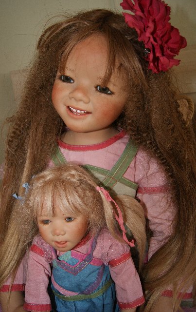 Liska and Lotta великолепная парочка от Annette Himstedt спецвыпуск коллекции 2005 года Summer Kinder