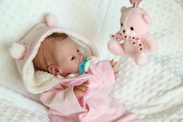 Крошка Мэгги. Кукла реборн Саутер Антонины