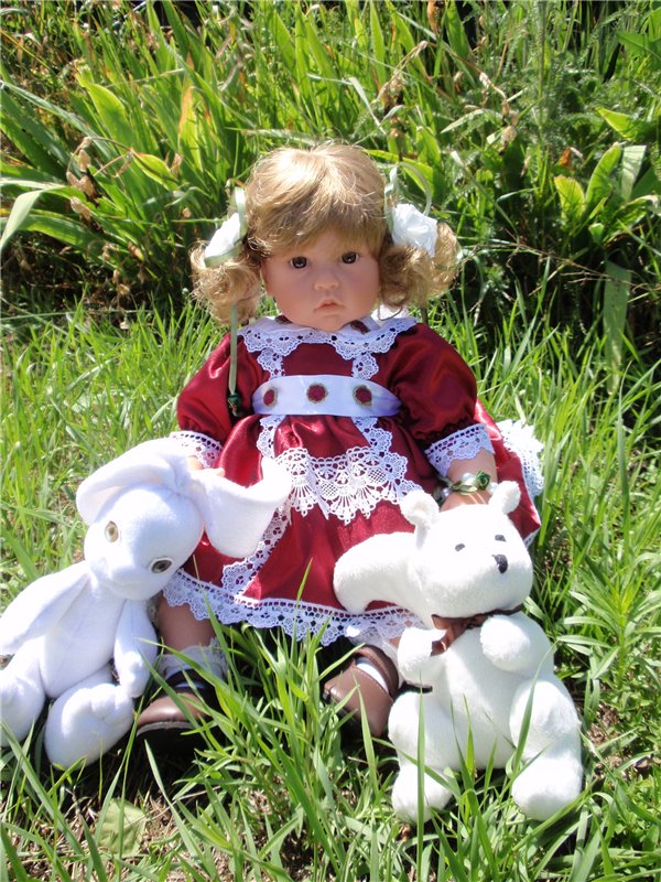 Маленькая и трогательная Манечка, волшебное превращение в принцессу