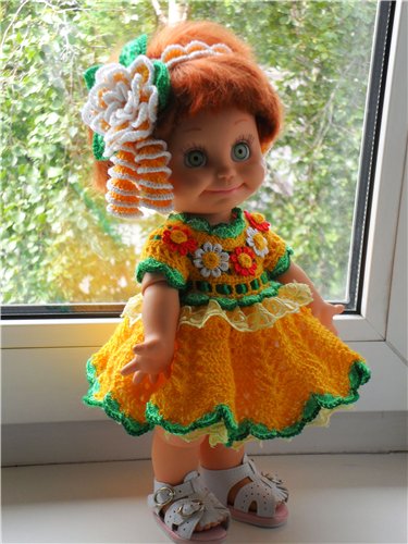 Летние наряды на цветочную тему для фэйсинок | Бэйбики Летние наряды на цветочную тему для фэйсинок (фото 7)