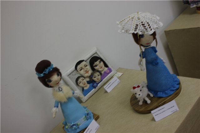 "Кукольный вернисаж". V выставка авторских кукол и медведей Тедди в Нижнем Новгороде 2014