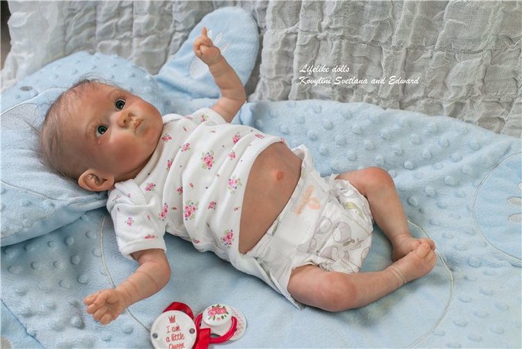 Маргаритка, кукла-реборн Ковылиных Светланы и Эдуарда (фото 9)