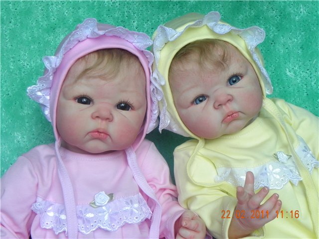 Двойняшки Маша и Полинка.Куклы-реборн Преображенской Светланы (фото 9)