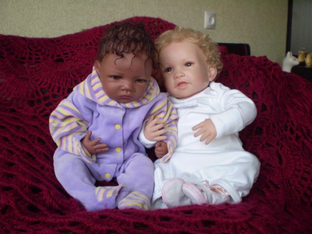 Вечерняя фотосессия. Куклы от Ashton Drake