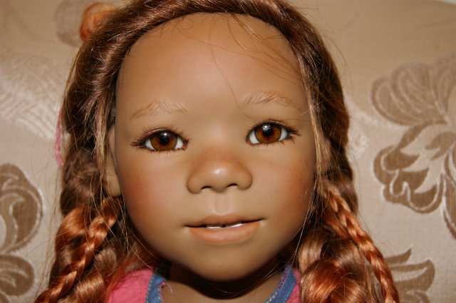 Целый цветничок красавиц поселился у меня - коллекционные куклы Himstedt (фото 2)