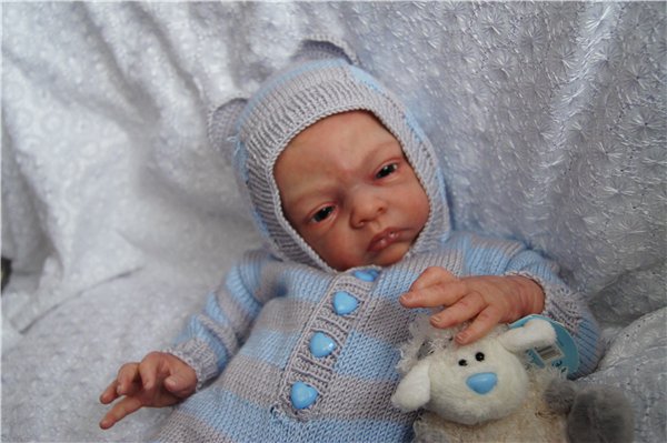 Полосатая тема. Костюмы для реборн (фото 4)