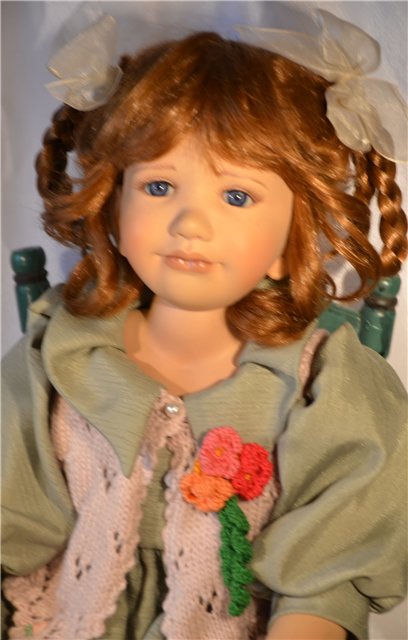 Мои четыре повода для улыбки... Часть коллекции кукол