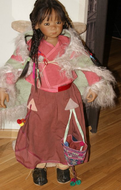 Куклы Swantje и Kumari - две сестрички от Annete Himstedt (фото 4)