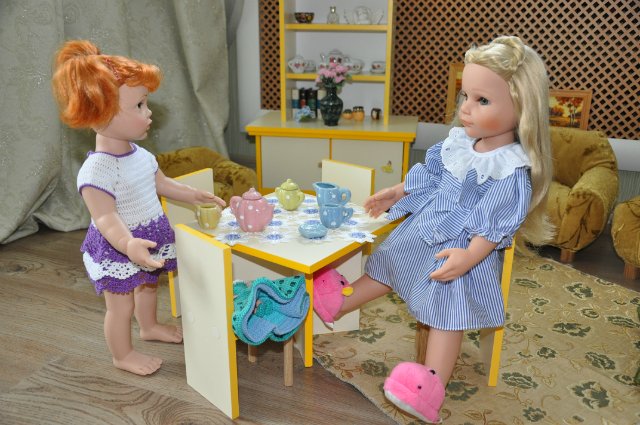Праздничное утро. Gotz — Куклы Gotz (Готц): Ханна