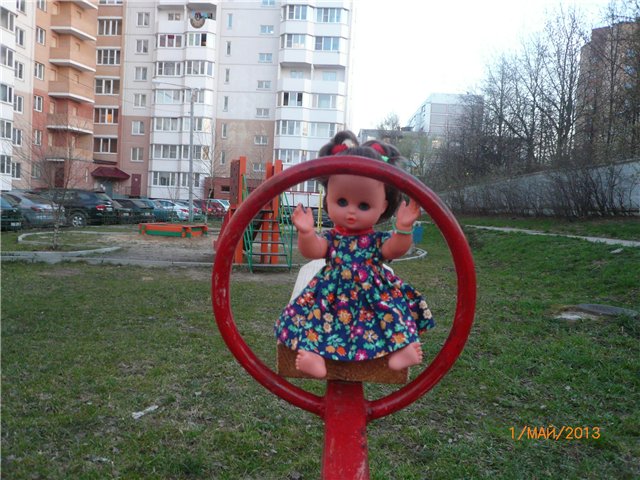 Винтажные прогулки. Кукла ГДР. Фото