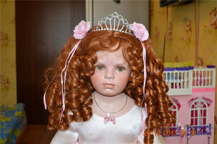 Балерина от Donna Rubert или приезд новенькой фарфоровой куклы