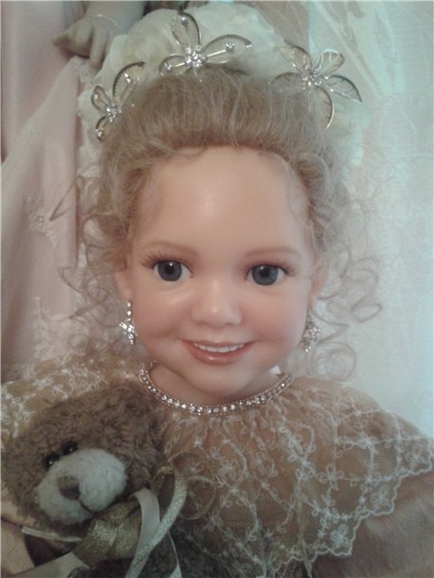 Неотразимая фарфоровая кукла Джинджер от Ann Timmerman (фото 9)