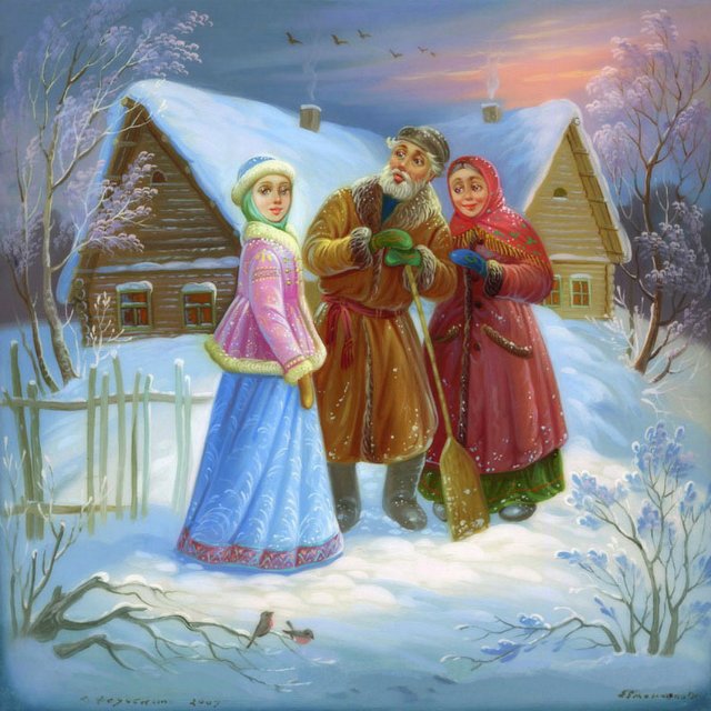 Усмотри тропинку в сказку или Здесь русский дух, здесь Русью пахнет. Федоскинская лаковая миниатюра