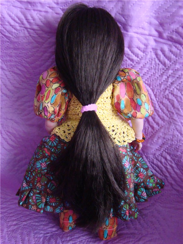 Цыганочка. Когда куколка сама решает какой ей родиться. Авторская кукла Кондрашовой Ирины