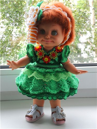 Летние наряды на цветочную тему для фэйсинок | Бэйбики Летние наряды на цветочную тему для фэйсинок (фото 3)