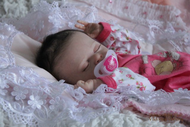 Моя лапушка Коко... Куколка реборн Виктории Вишни