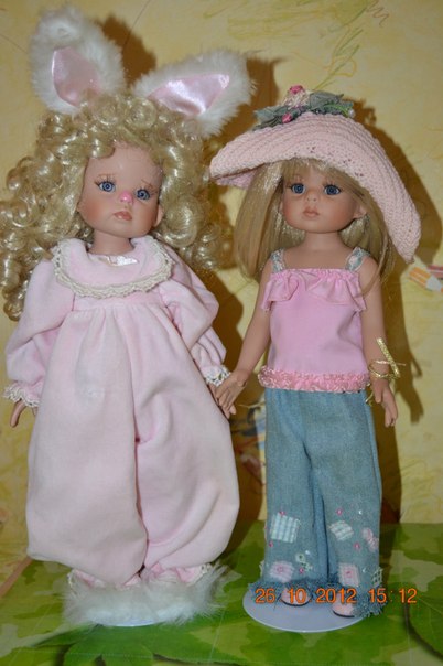 Самые маленькие кукляшки из моей коллекции