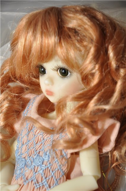 Зеленоглазое рыжее солнышко. Мой первый тиник Lillie Elf от Kaye Wiggs