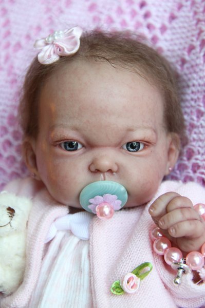 Две Марусеньки мои, две лапули… Малышки реборн из мастерской Наталии Сомовой (фото 2)