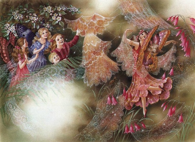 Мир эльфов и фей от Ширли Барбер (SHIRLEY BARBER)