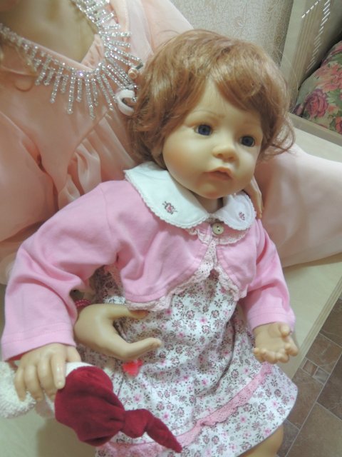 Нежная малышка Надюша от Bettine Klemm (фото 9)