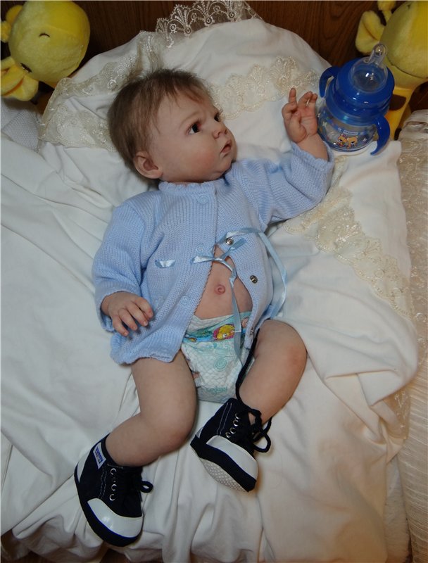 Федор. Куклы реборн Елены Ядриной (фото 6)