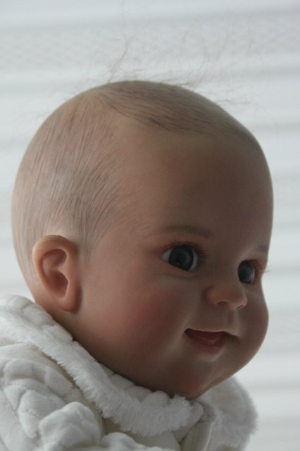 Улыбашечка Валюшечка кукла реборн Элины Кудрявцевой | Бэйбики Улыбашечка Валюшечка кукла реборн Элины Кудрявцевой (фото 9)