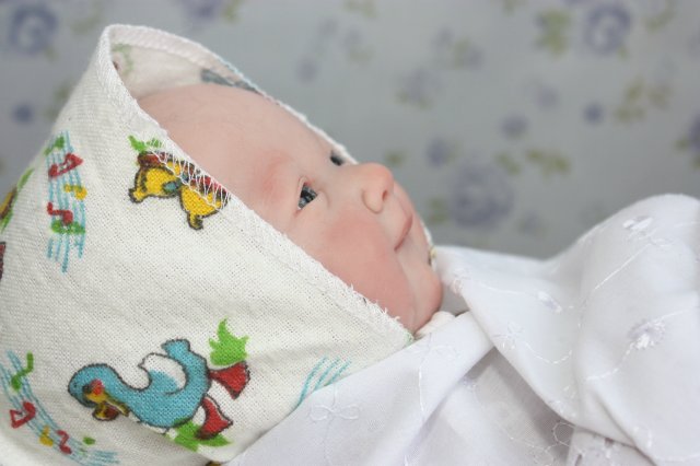 Реборн из Беренджер, нежность в пелёнках