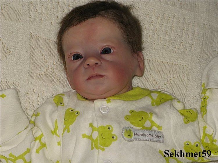 Недоношенный ребенок-реборн от Елены Андреевой