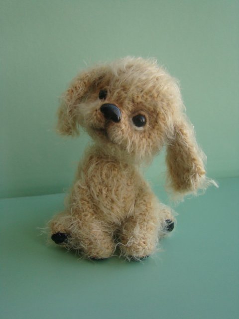 Щен. Авторская игрушка Ольги Чернухо (фото 6)